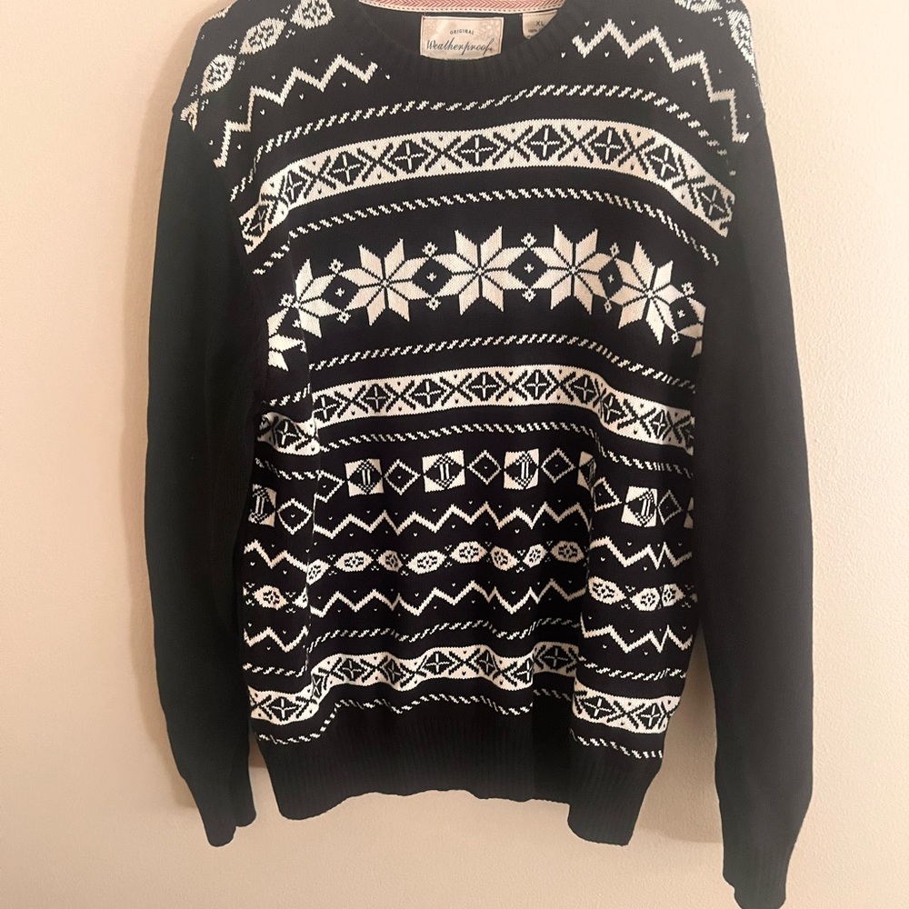 Men’s vintage holiday sweater